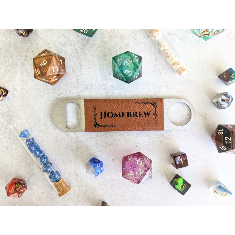 Homebrew | Vegan Leather Bottle Opener