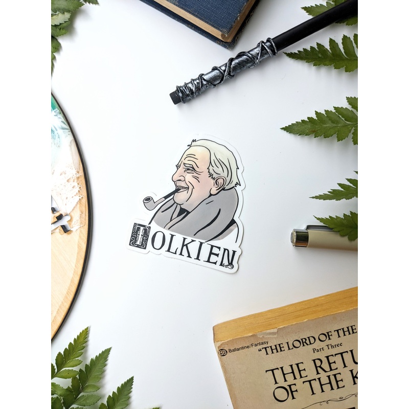 J.R.R. Tolkien | Literary Figures Sticker (T)