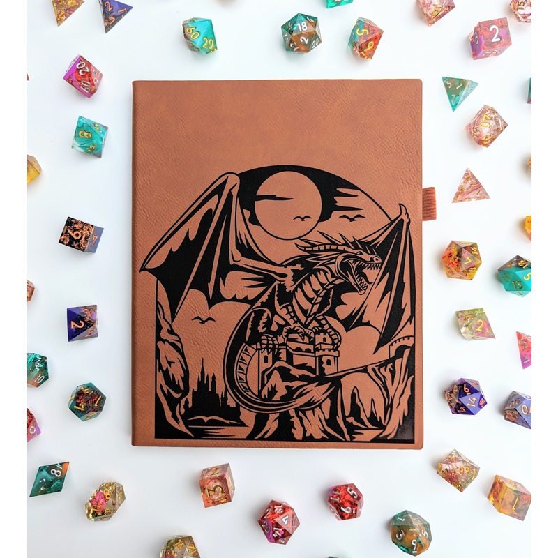 Klauth's Conquest | Vegan Leather D&D Campaign Journal