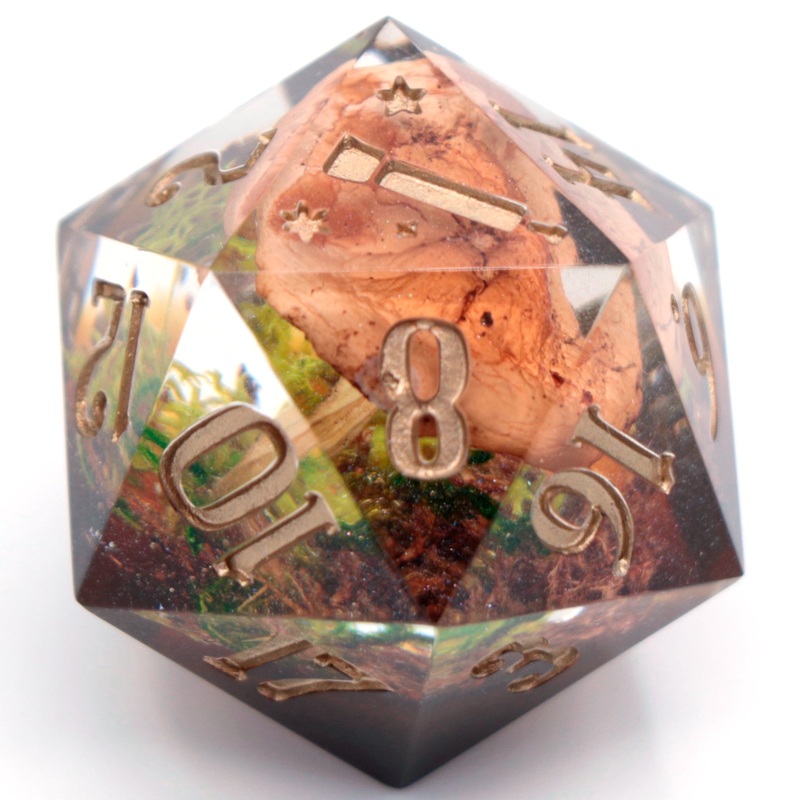 Mushrooms! - 27mm d20 Chonk