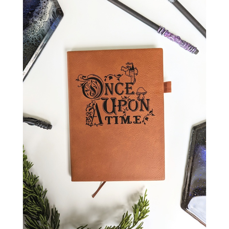 Once Upon A Time | Vegan Leather Mini Dot Journal (T)