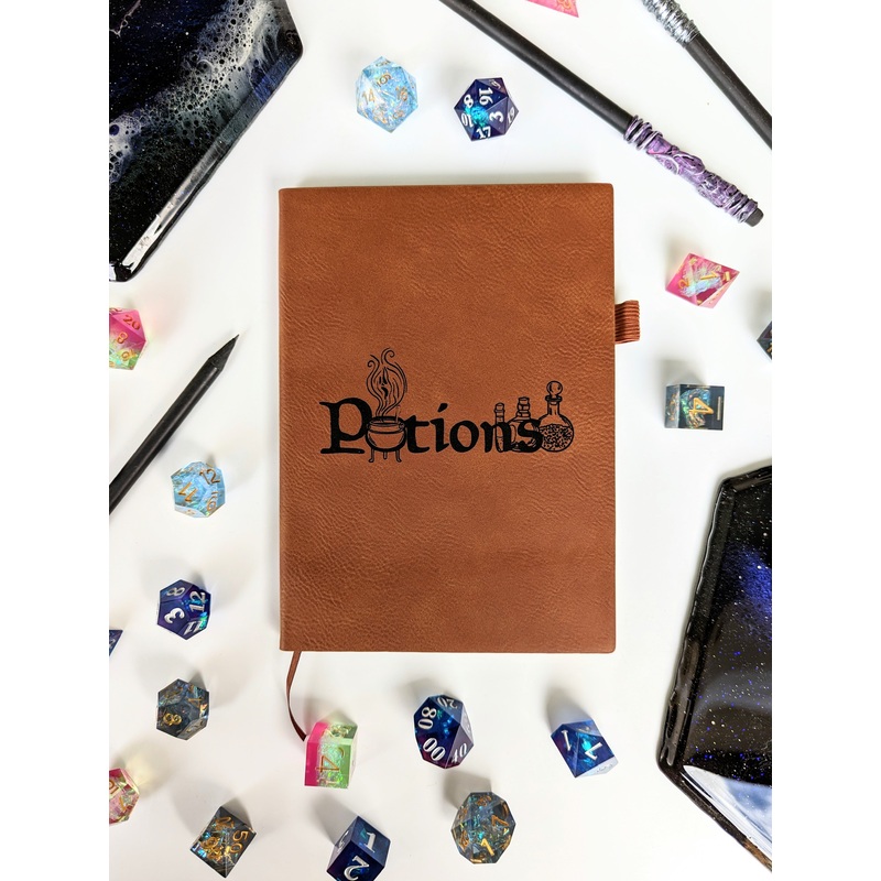 Potions | Vegan Leather Mini Dot Journal