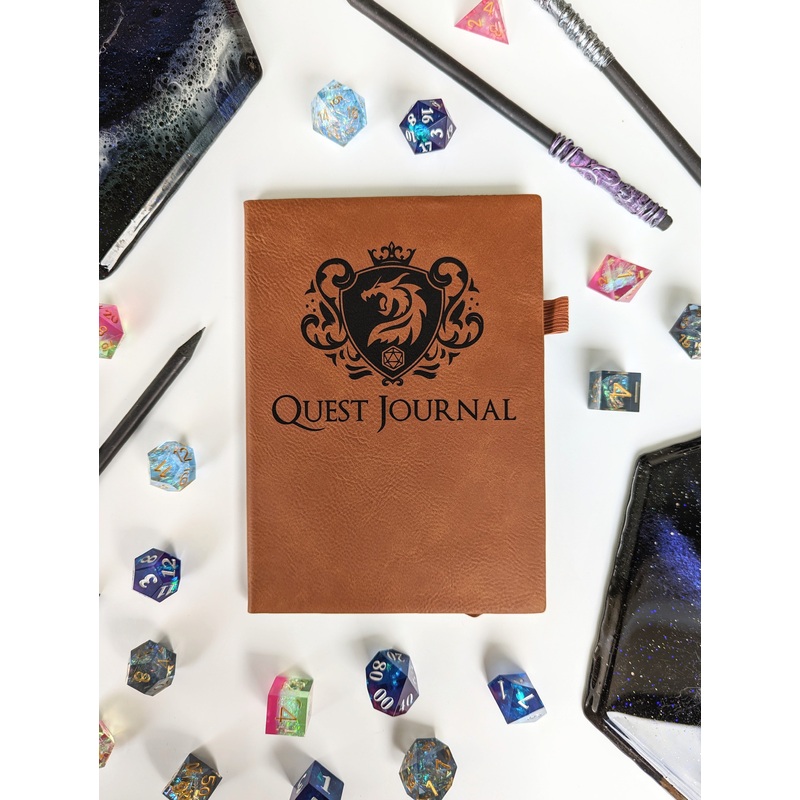 Quest Journal | Vegan Leather Mini Dot Journal