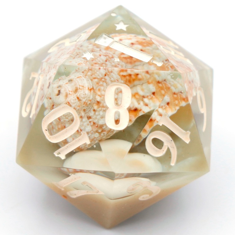 Seafloor Shells - 27mm d20 Chonk