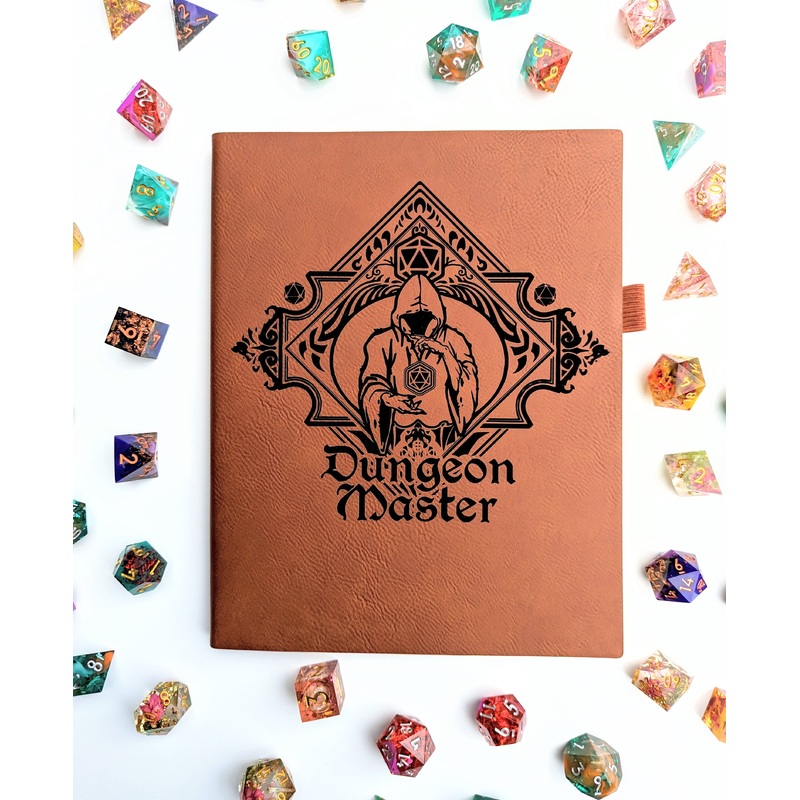 The Fate Twister | Vegan Leather D&D Campaign Journal