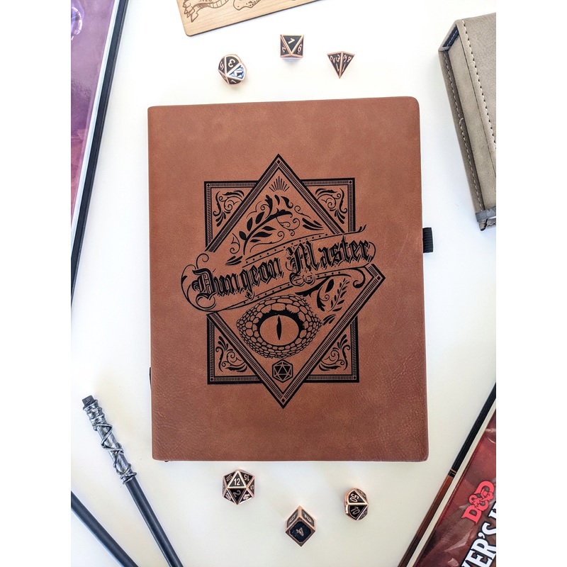 Vintage Dungeon Master | Vegan Leather Journal