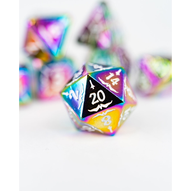 Banneret | 7 Piece Metal Dice Set