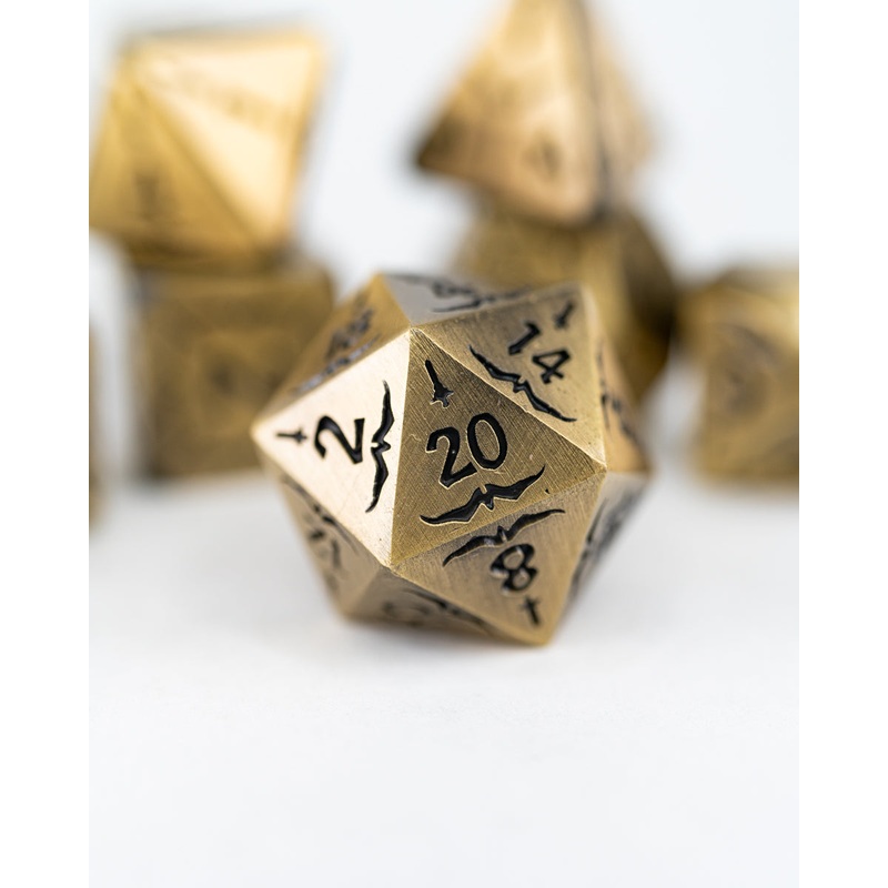 Champion | 7 Piece Metal Dice Set