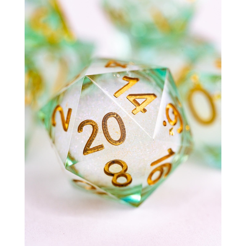 Druidcraft | 7 Piece Liquid Core Dice Set