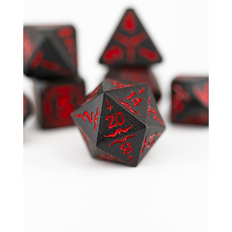 Echo Knight | 7 Piece Metal Dice Set