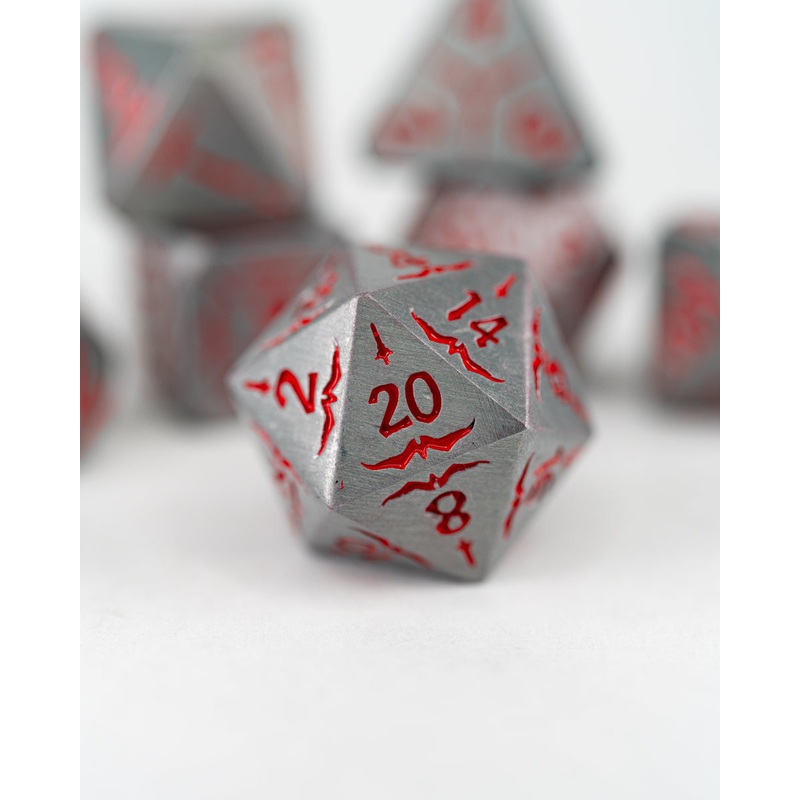 Eldritch Knight | 7 Piece Metal Dice Set