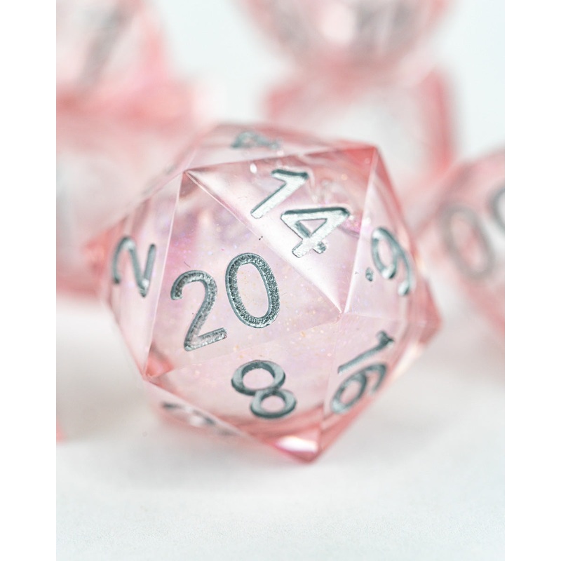 Faeryflitted | 7 Piece Liquid Core Dice Set