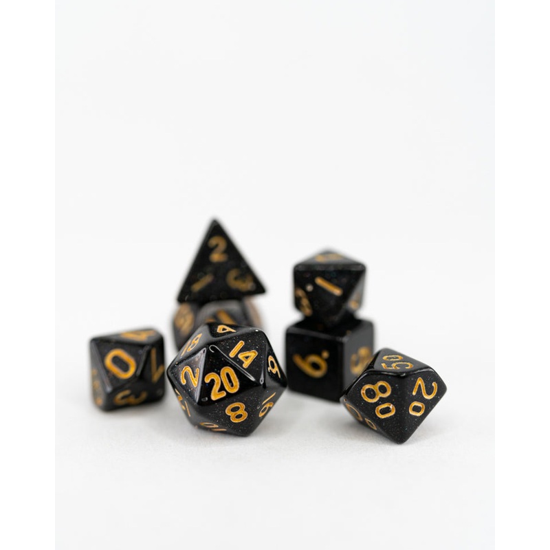 Kenku | 7 Piece Mini Acrylic Polyhedral Dice Set