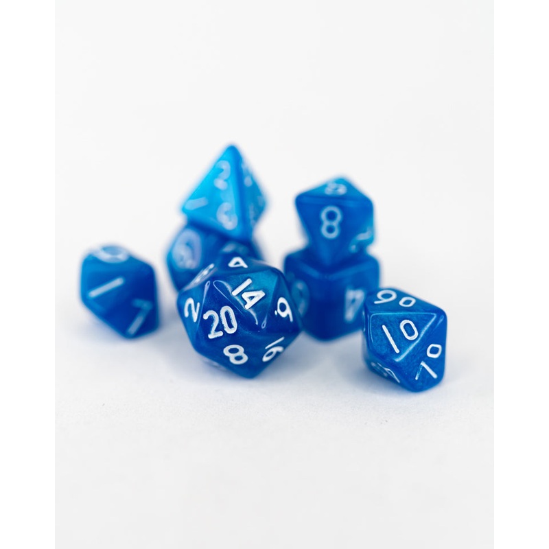 Navi | 7 Piece Mini Acrylic Polyhedral Dice Set