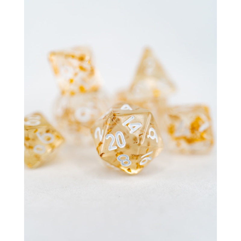 Small Victories | 7 Piece Mini Acrylic Polyhedral Dice Set
