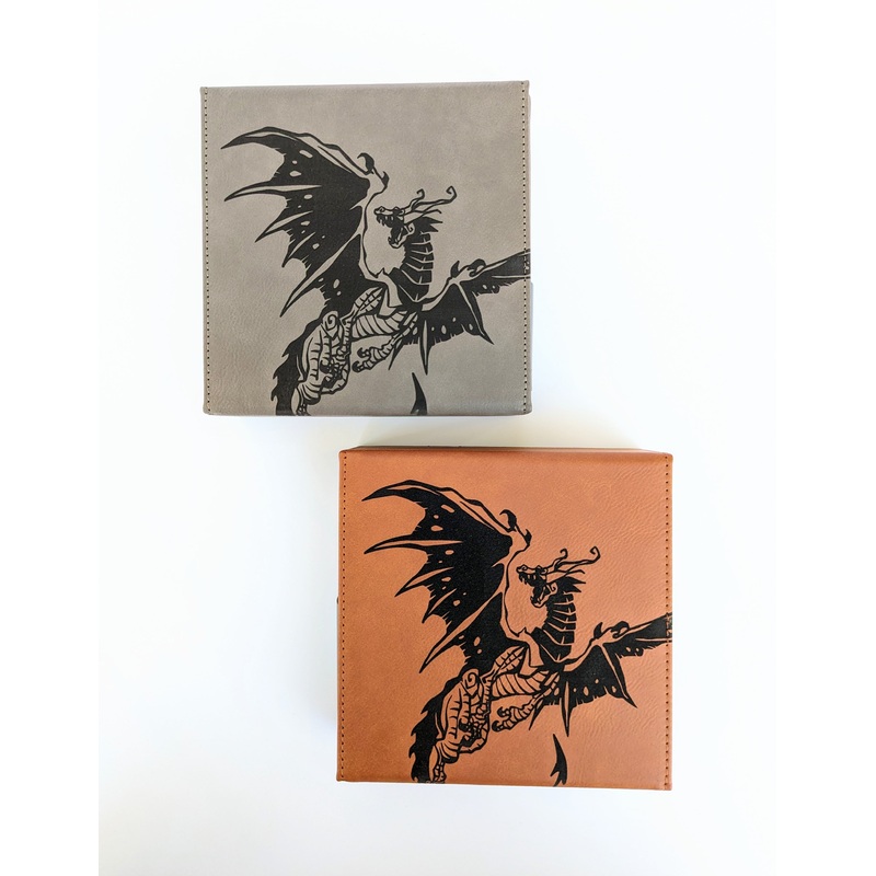 Spawn of Tiamat | Vegan Leather Dice Box