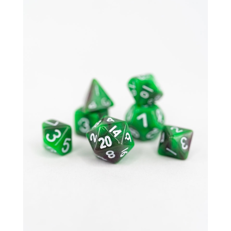 Tadpole | 7 Piece Mini Acrylic Polyhedral Dice Set