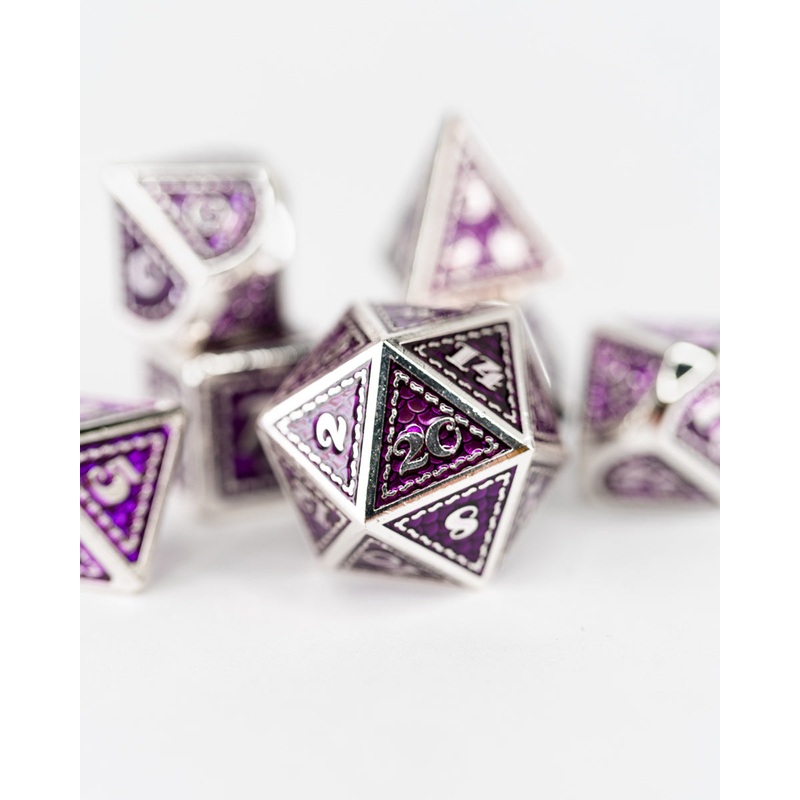 Witches Brew | 7 Piece Metal Dice Set