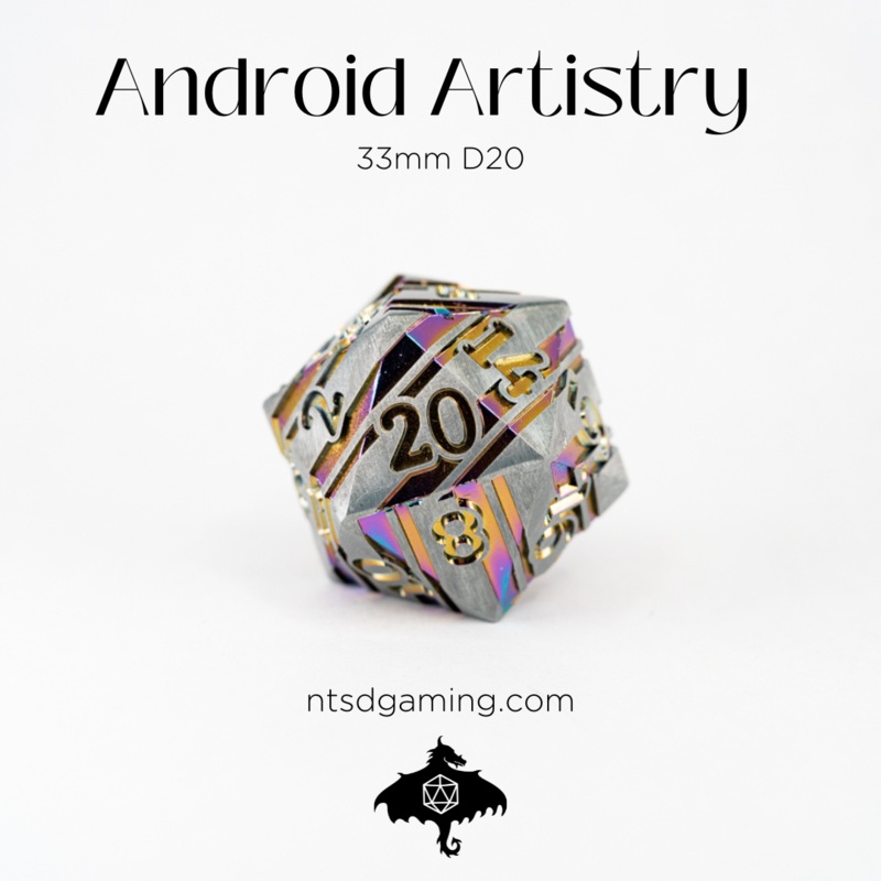 Android Artistry | 33MM Metal D20