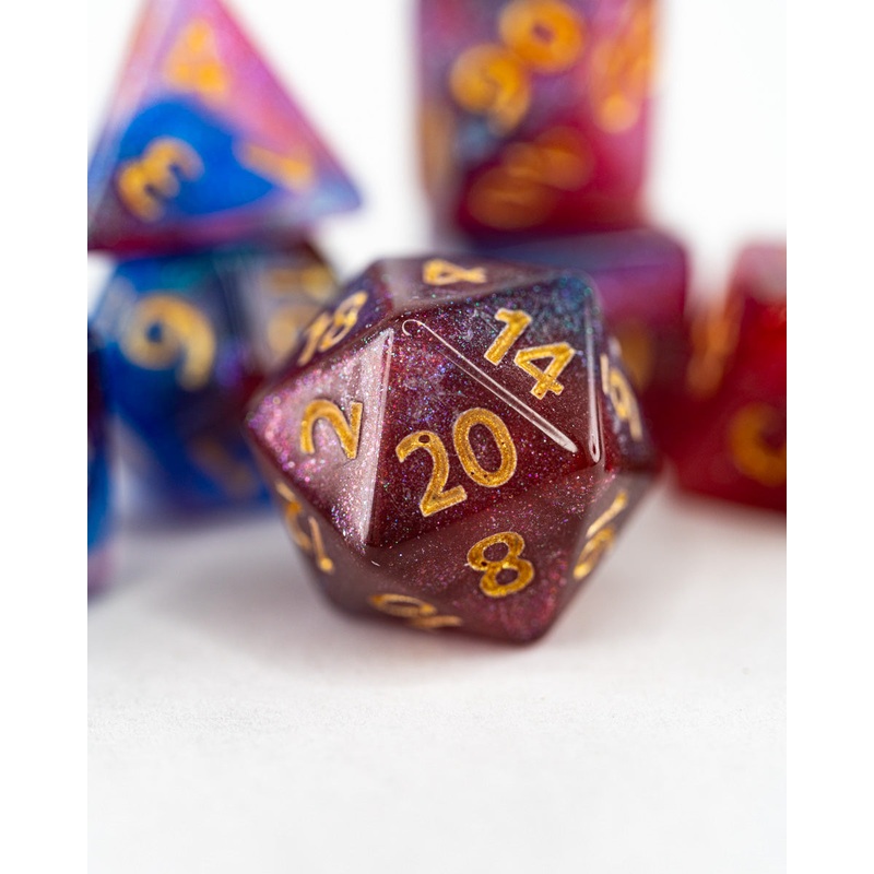 Astral Sea | 7 Piece Acrylic Dice Set