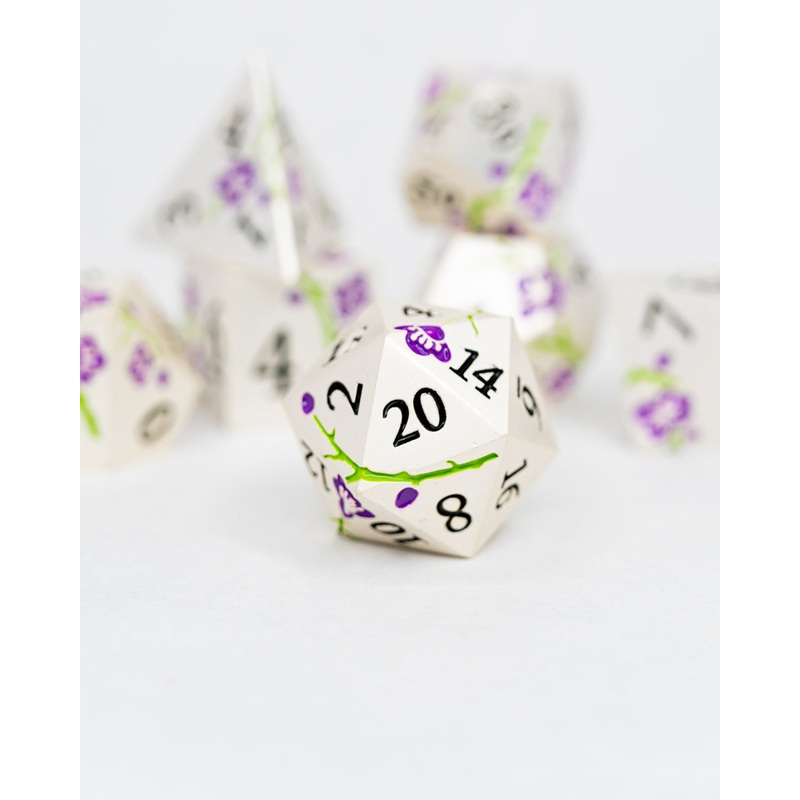 Aura's Awakening | 7 Piece Metal Dice Set