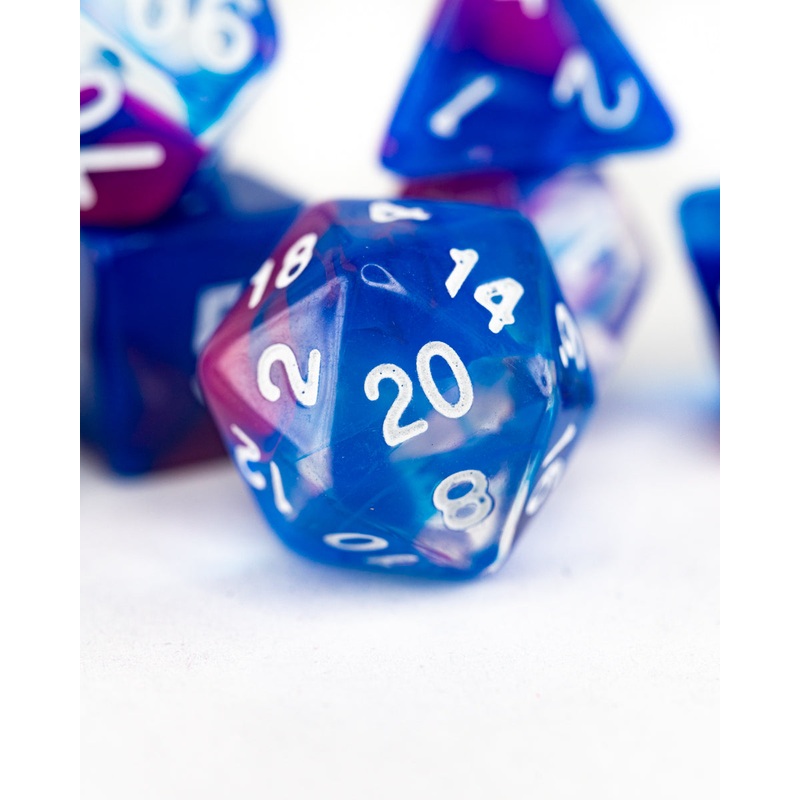 Cantripping | 7 Piece Acrylic Dice Set