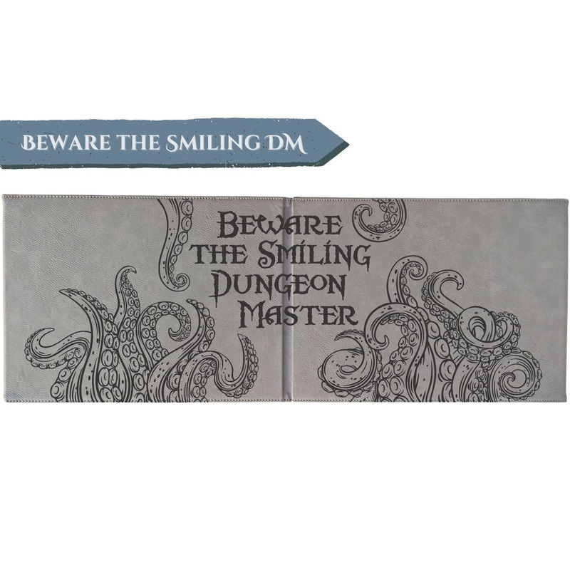 Loreweaver GM Screen | Landscape | Beware The Smiling DM