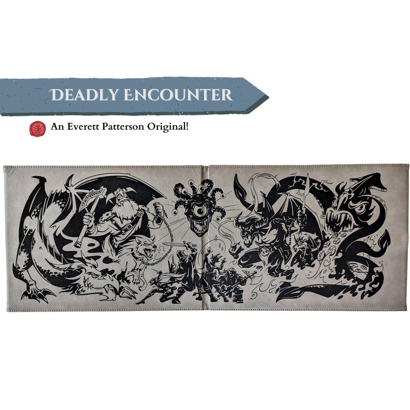 Loreweaver GM Screen | Landscape | Deadly Encounter