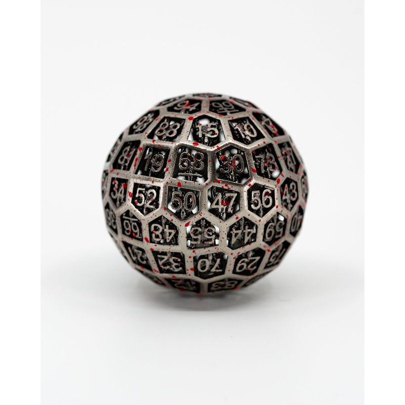 Plot Armor | Hollow Metal | Individual d100 Percentile Dice