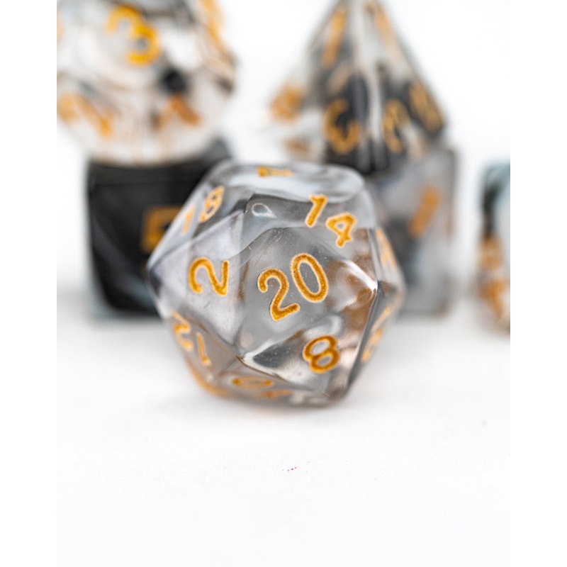 Shadowdeep | 7 Piece Acrylic Dice Set