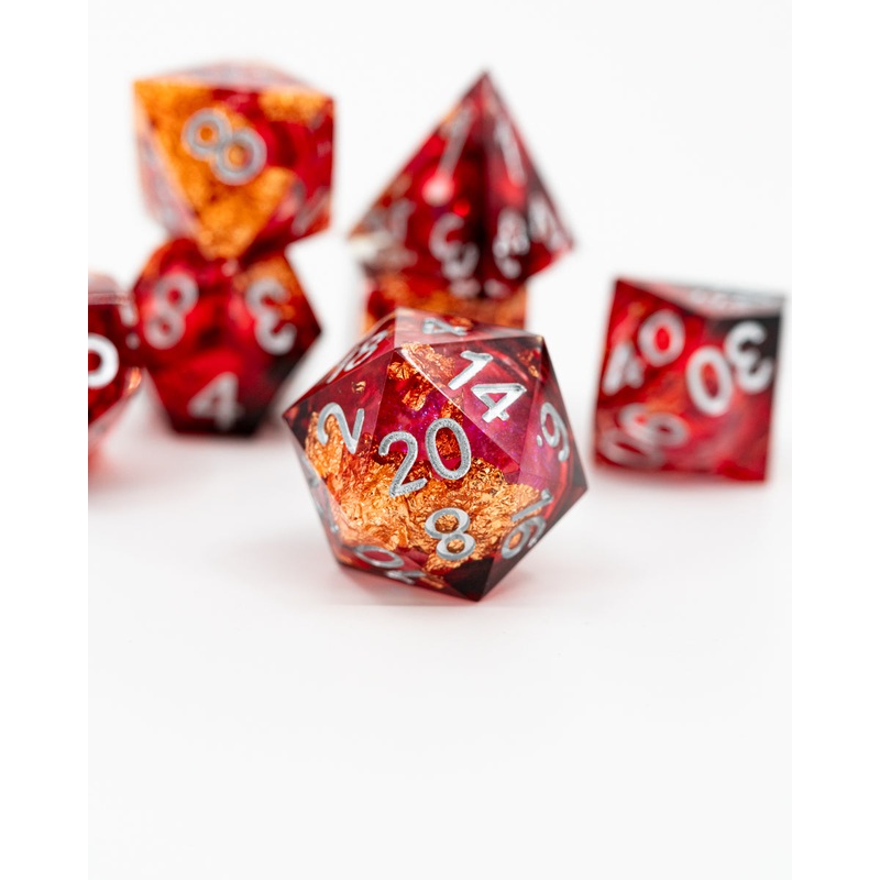 Streets of Abriymoch | 7 Piece Liquid Core Dice Set