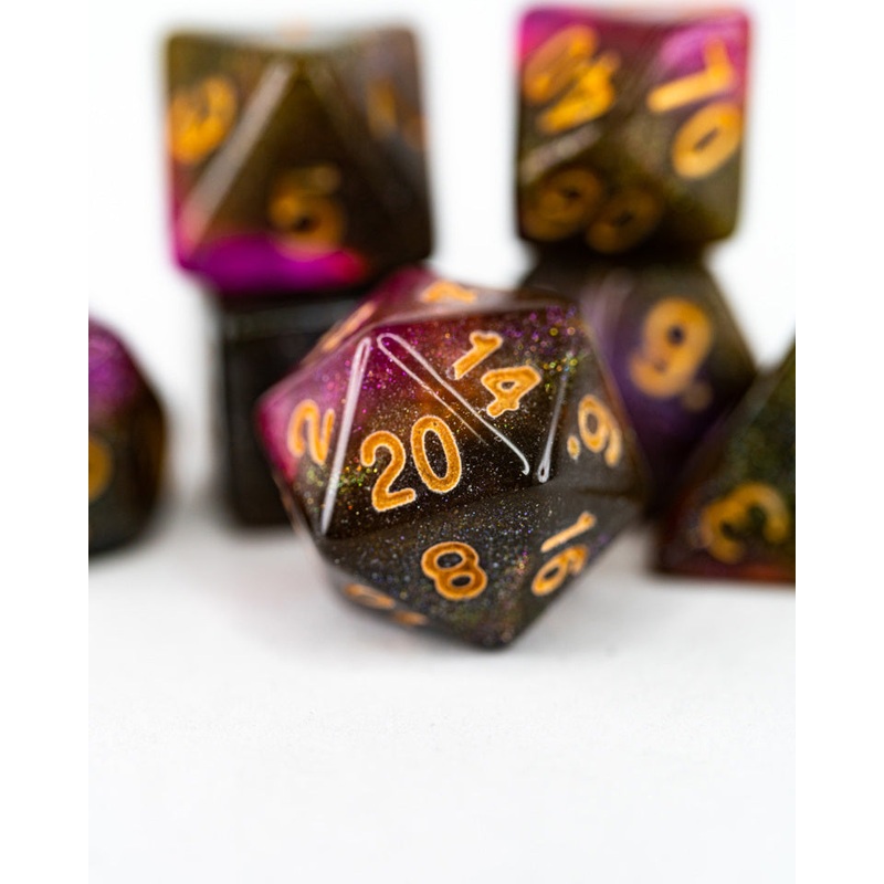 Tavern Brawl | 7 Piece Acrylic Dice Set