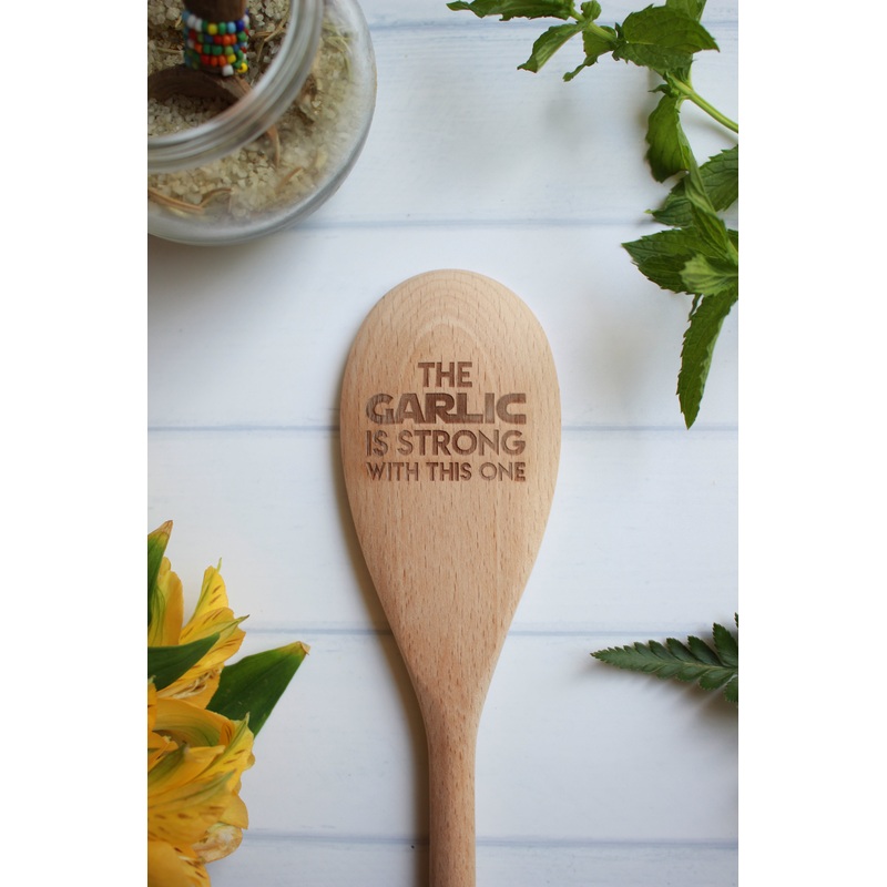 The Garlic Is Strong With This One | Wooden Spoon