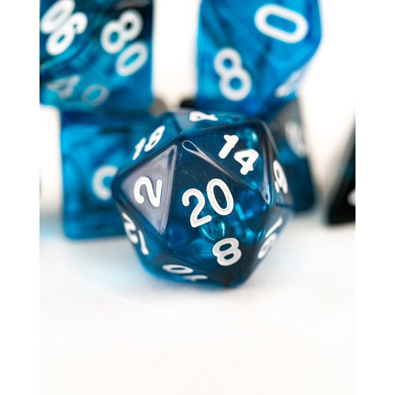 Waterstone | 7 Piece Acrylic Dice Set