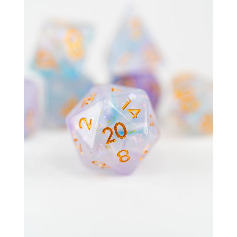 Wind Whisper | 7 Piece Acrylic Dice Set