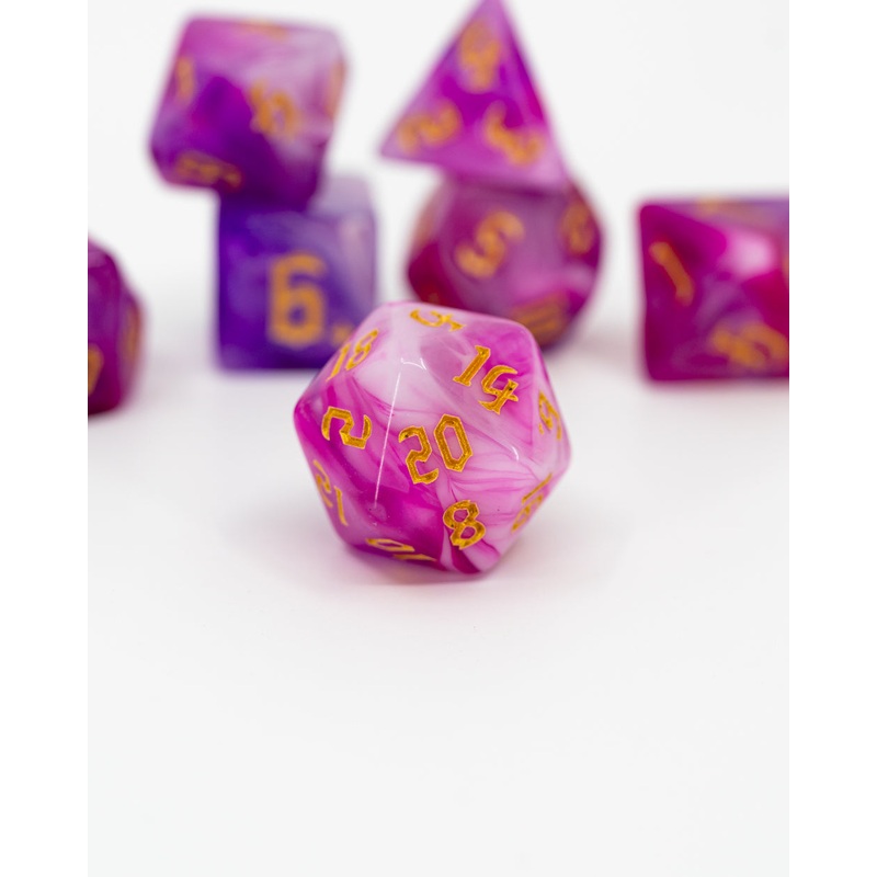 Augury | 7 Piece Acrylic Dice Set