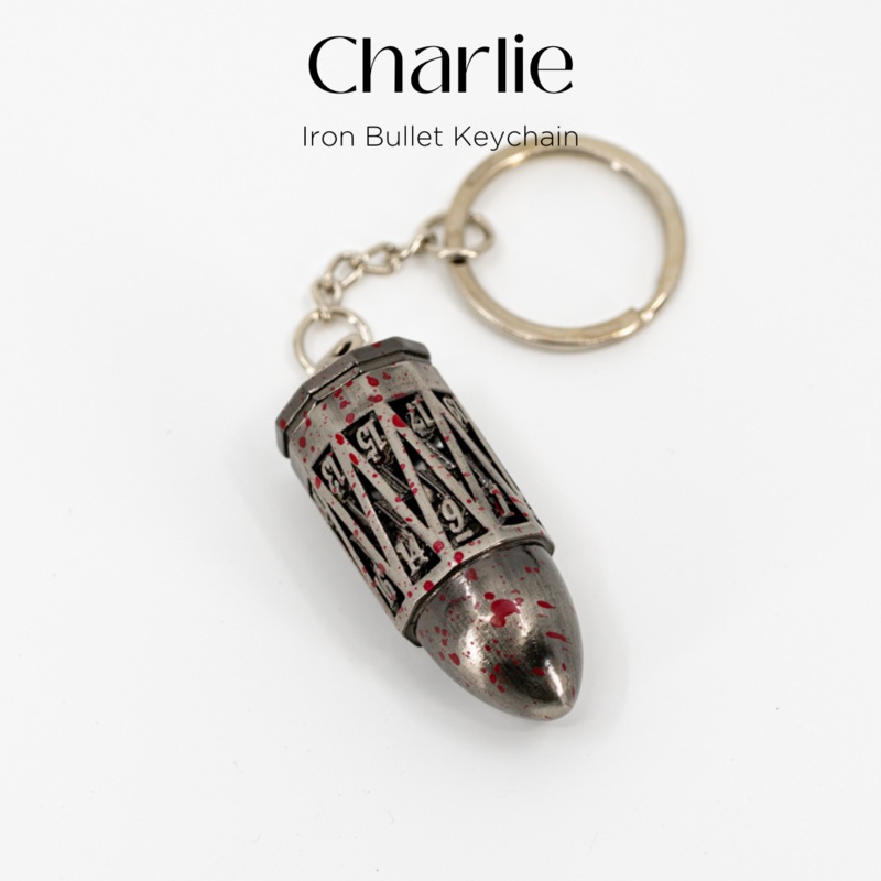 Charlie | Iron Bullet Keychain with Micro Metal Set