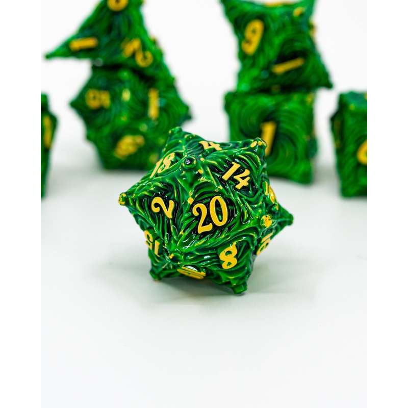 Chrysalis | 7 Piece Metal Dice Set
