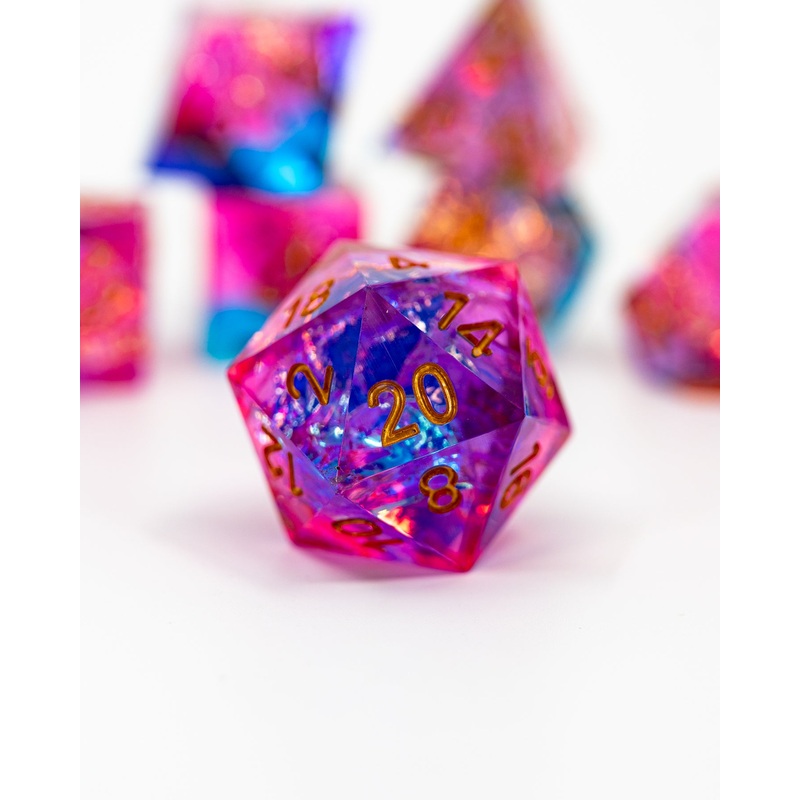 Drider's Remorse | 7 Piece Sharp Edge Dice Set