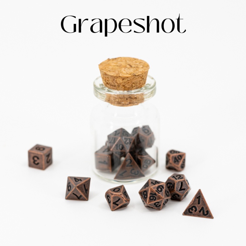 Grapeshot | Copper | 7 Piece Micro Mini Metal Set