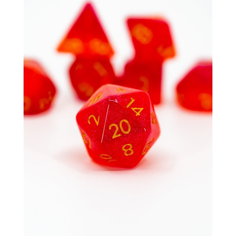 Healing Word | 7 Piece Acrylic Dice Set