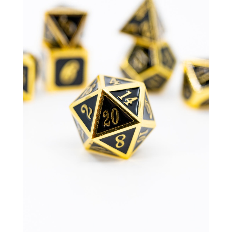 Lord Marshall | 7 Piece Metal Dice Set