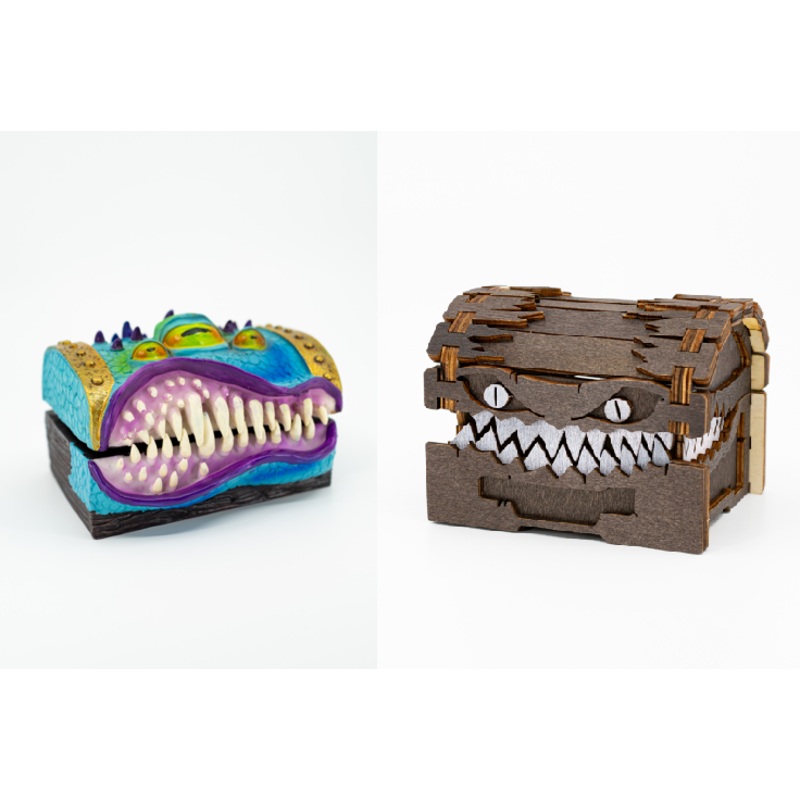 Mimic Dice Boxes