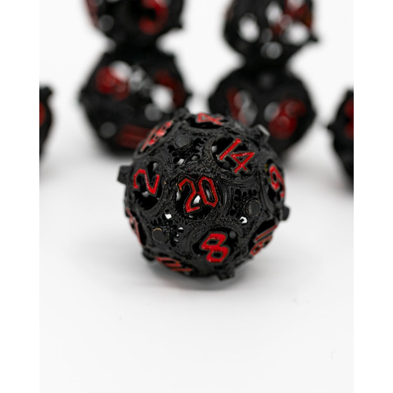 Strangest Things | 7 Piece Metal Dice Set