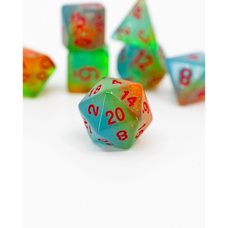 Wild Magic | 7 Piece Acrylic Dice Set