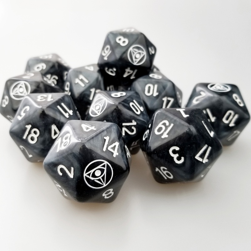Custom Dice 34mm D20