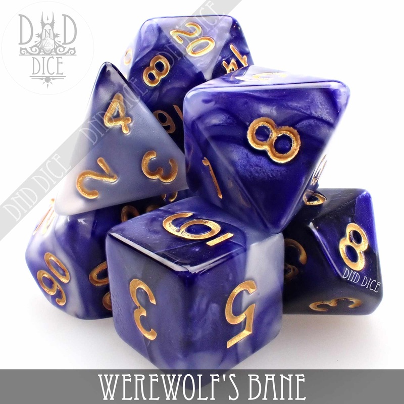 Werewolf's Bane Dice Set