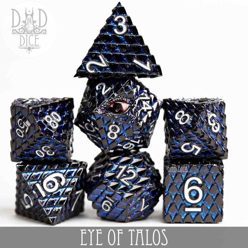 Eye of Talos Metal Dice Set