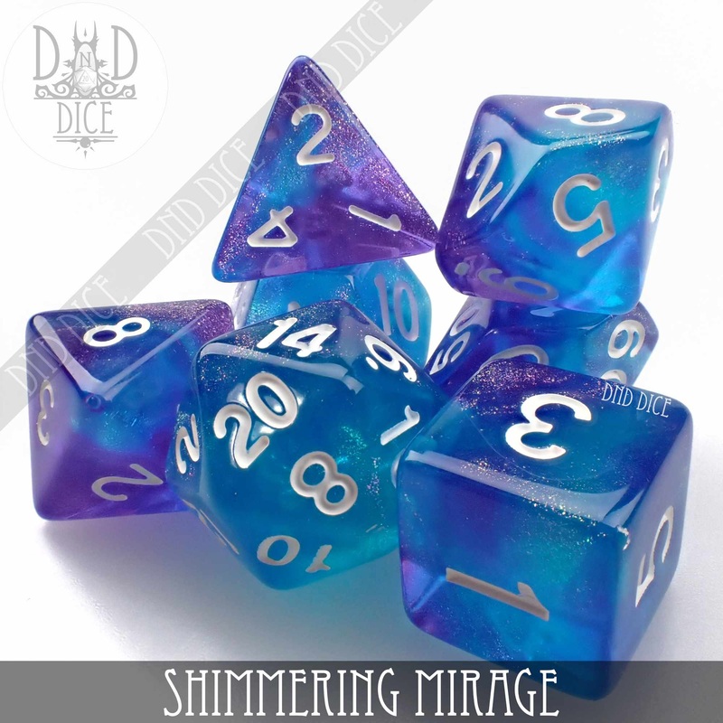 Shimmering Mirage Dice Set