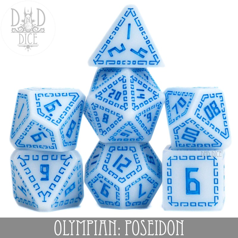 Olympian: Poseidon Dice Set